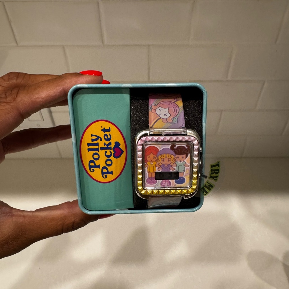 Polly Pocket Watch with Cartoon Characters